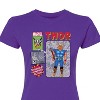 Women's - Marvel - Thor Action Figure Fitted Graphic T-Shirt - 2 of 2