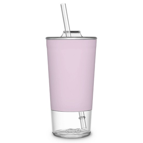 Ello Tidal 20oz Glass Tumbler With Lid : Target