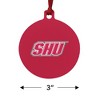 Sacred Heart University Primary Logo Aluminum Holiday Christmas Tree Ornament - 3 of 4