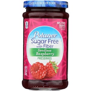 Polaner Seedless Raspberry Preserve - 12 pack, 13.5 oz - 1 of 3