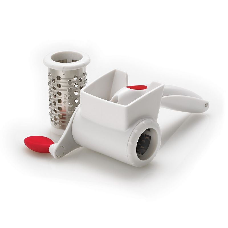 Cuisipro Surface Glide Technology Rotary Dual Grater White, 1 of 2