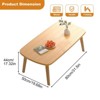 Folding Coffee Table - Small Coffee Tables for Living Room, Portable, Simple Modern Center Table, Ideal for Small Spaces, No Assembly - 3 of 4