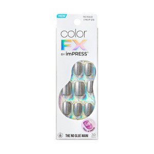 KISS Products colorFX by imPRESS Press-On Fake Nails - Short Squoval - The Good Days - 30ct - 1 of 4