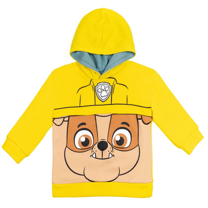 Paw Patrol Chase Marshall Rubble Zuma Fleece Pullover Hoodie Toddler to Little Kid, 1 of 9