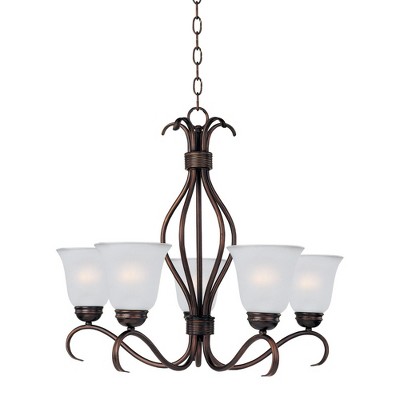 Maxim Lighting Basix 5 - Light Chandelier in  Oil Rubbed Bronze