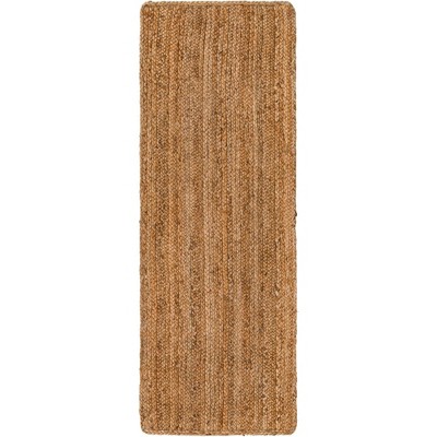 Unique Loom Braided Jute Luxe Collection Area Rug