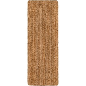 Unique Loom Braided Jute Luxe Collection Area Rug - 1 of 4