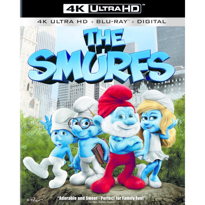 The Smurfs (4K/UHD + Blu-ray + Digital), 1 of 2