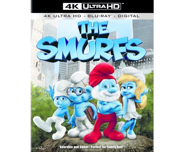 The Smurfs (4K/UHD + Blu-ray + Digital)