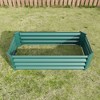 Lycvki 4×2×1ft Metal Raised Planter Garden Bed - 3 of 4