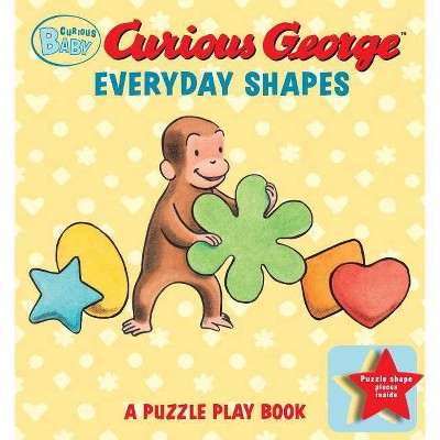 Curious Baby Everyday Shapes Puzzle Book - by  H A Rey (Board Book)