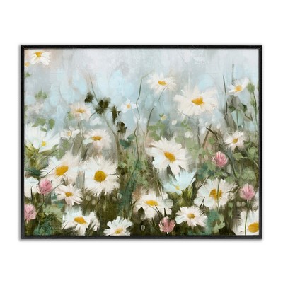 Stupell Industries Daisy Field Painting, 30" x 24"