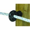 Field Guardian Wood Post - Screw in Ring Insulator - Polyrope - Black - 2 of 2