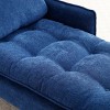 55" Upholstered Chaise Lounge with Left Armrest - Button Tufted Lounge Chair with Lumbar Pillow,Tool-Free Assembly for Living Room - 4 of 4