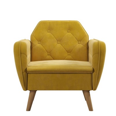 yellow accent chair target