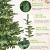 Resenkos Artificial 8ft  LED-lit Christmas Tree with 1307PE/PVC Mixed Branch Tips - 3 of 4
