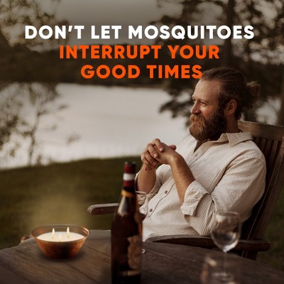 Triple Wick Citronella Scented Candle for Outdoors, 23 oz