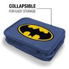 Batman Classic Bat Shield Logo Insulated Soft Sided Lunch Box - 4 of 4