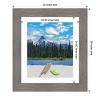 Amanti Art Pinstripe Plank Grey Picture Frame - 4 of 4