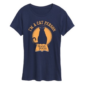 Women's - Disney - I'm a Cat Person Short Sleeve Graphic T-Shirt - 1 of 4