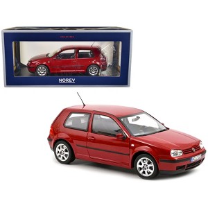 2002 Volkswagen Golf Red 1/18 Diecast Model Car by Norev - 1 of 3
