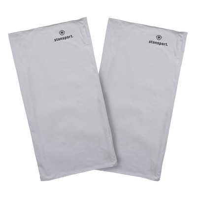 Stansport Microfiber Neck Gaiter  - White - 2 Pack