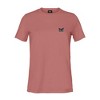 Dalix Butterfly Embroidered Cotton Relaxed Fit Short Sleeve Crewneck Tee Shirt Women - 3 of 4