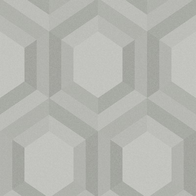 Thales Zen Light Grey Geometric Paste the Wall Wallpaper