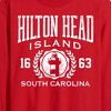 Men's - Instant Message - Hilton Head Island Collegiate Long Sleeve Graphic T-Shirt - 2 of 4