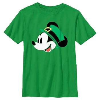 Boy's Disney Mickey With Irish Hat T-Shirt