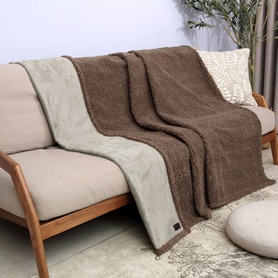 Kritter Planet Soft Luxury Teddy Bear Faux Fur Pet Blanket, Large Dog Blanket, Waterproof Leak Proof Couch Sofa Cover Furniture Protector