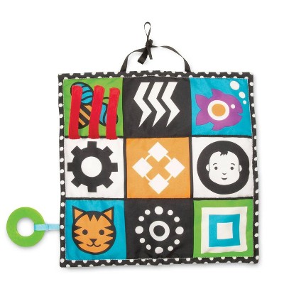 Image of Manhattan Toy Wimmer-Ferguson Double Sided 3-in-1 Triangle Play and Pat Activity Mat