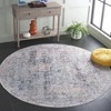Arizona ARZ539 Machine Washable Skid Resistant Power Loomed Indoor Rugs - Safavieh - 2 of 4