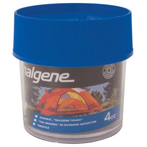 Nalgene Wide Mouth Outdoor Storage Container - Clear/Blue - 1 of 1