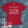 Mens Stand Back Im Going to Try Science T Shirt Funny Nerdy Sarcastic Tee Geek - Crazy Dog Men's T Shirt - 3 of 4