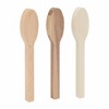 Bright Creations 3 Pieces Blank Wood Carving Spoons for Whittling, Basswood, Cherry Wood, Walnut Wood, 10.3 Inches - 3 of 4