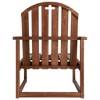 vidaXL Patio Sofa Chairs 2 pcs Solid Acacia Wood - 4 of 4
