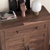 3 Tier Adjustable Shelf Organiser with 7 Gear Storage Cabinets for Kitchen Dining Room - 3 of 4