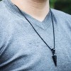 Ice City Men's Arrowhead Pendant Necklace, Spear Point Design, Chain Necklace for Men - 3 of 4