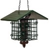 JCs Wildlife Fleur de Lis Suet Feeder with Eco-Friendly Poly Lumber Roof - Holds 2 Seed or Suet Cakes - 2 of 4
