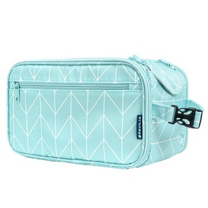 PAVILIA Toiletry Bag Women Men, Travel Toiletries Organizer Case, Essentials Shaving Dopp Kit, Cosmetic Make Up Accessories - 1 of 4