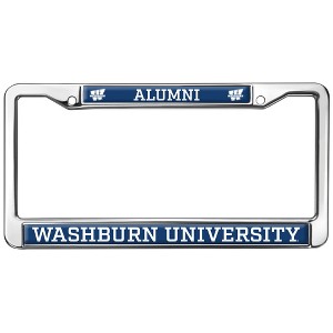 Washburn University Alumni Full Size Standard License Plate Metal Frame - 1 of 4