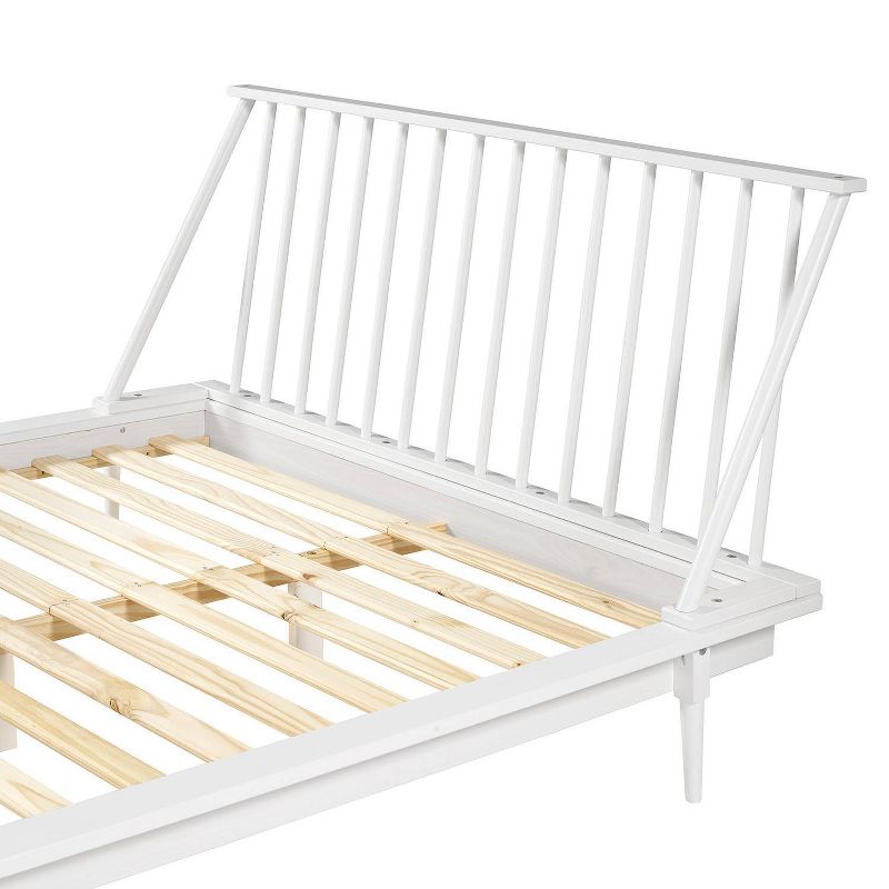 Boho Solid Wood Spindle Platform Bed - Saracina Home, 4 of 24