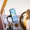 Armor All Magnetic Phone Mount with Gooseneck Cup Holder: Automotive Accessory, 1 Year Warranty, Orange & Black - 2 of 4