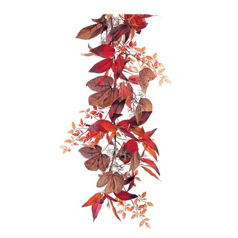 Melrose Mixed Fall Foliage Garland 6'L - image 1 of 3