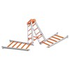 10 Inch Breakable Orange Ladder for WWE & AEW Wrestling Action Figures - 2 of 2