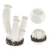 Unique Bargains Coral Reef Decor Mini Faux Coral Decor for Aquarium Decorations White 1.3"x1.77" 1 Pcs - 3 of 4