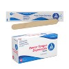 Dynarex 4314 Senior Tongue Depressors Sterile 6 in. Wood (Box of 100) - 2 of 4