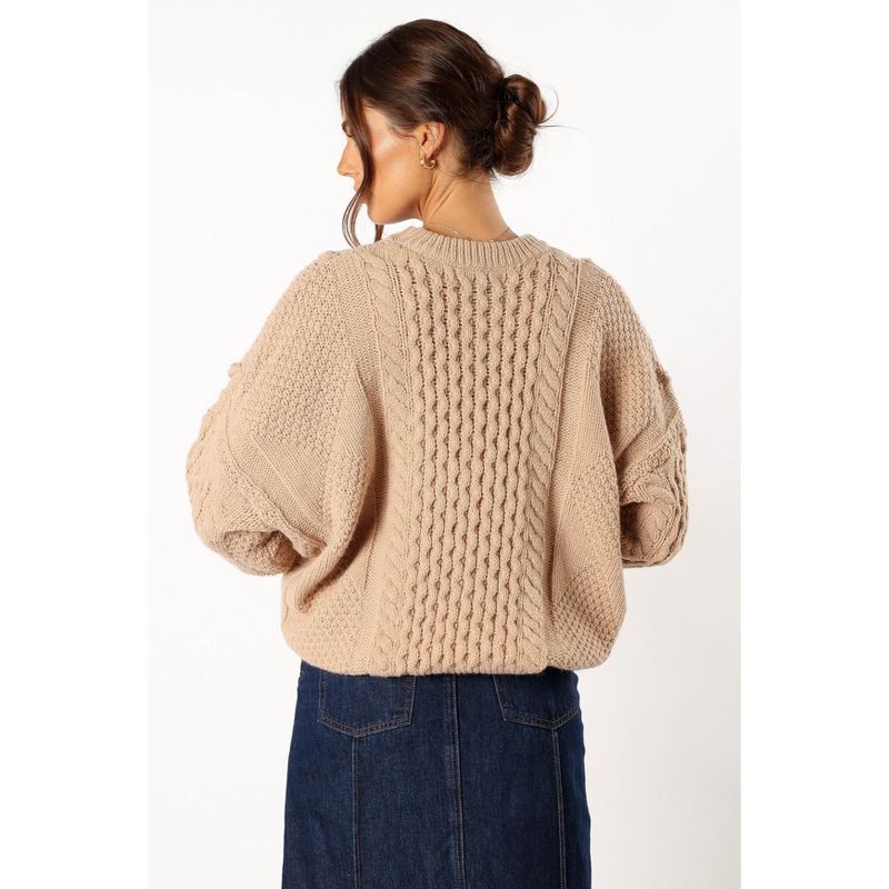Petal and Pup Womens Bentley Knit Sweater, 3 of 7