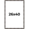 PosterPalooza | Shadow Box 1.75" Deep Brown Picture Frame - UV Acrylic, Foam Board Backing, Hanging Hardware - 2 of 4